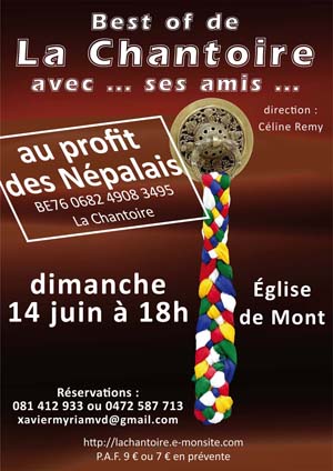 Concert solidarité Népal