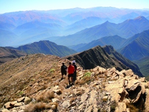 En descendant du Cerro Amarillo
