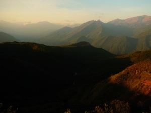 Paysage de Yungas