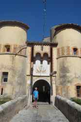 L'entrée fortifiée d'Entrevaux