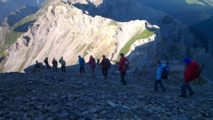 La descente