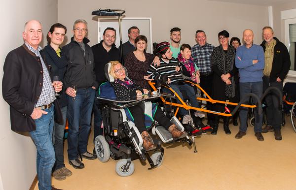 Remise de la joelette des GR à la Petite Plante